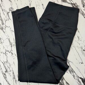 EUC - Spyder dark grey leggings, Size L - thick for winter, side pockets